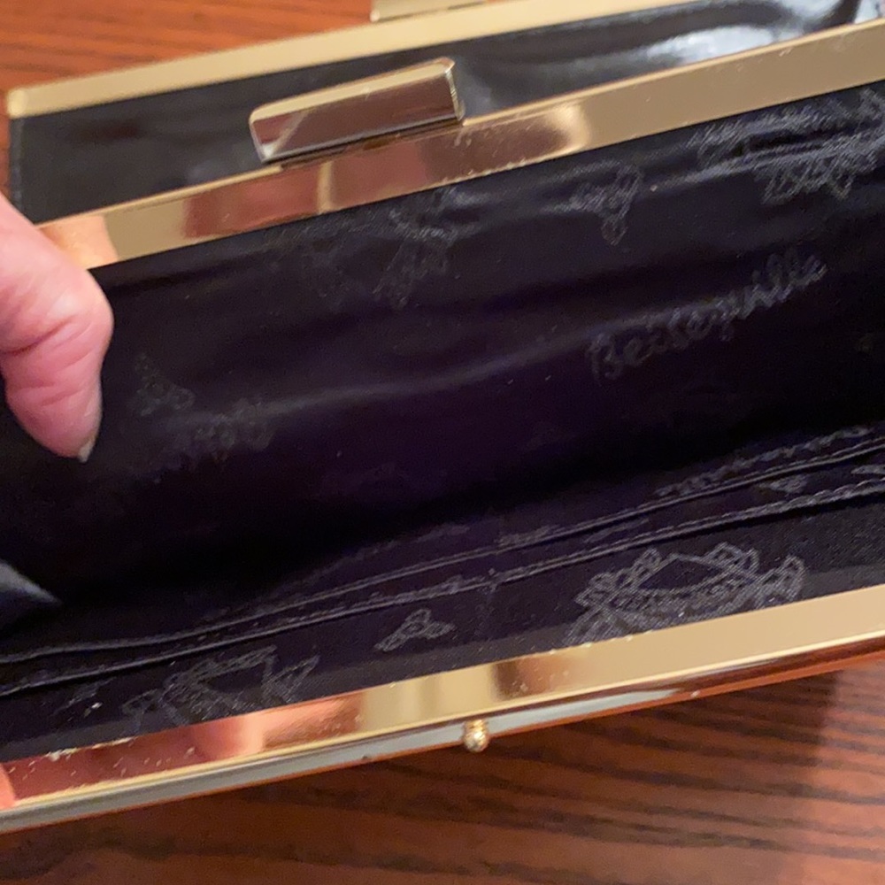 Betseyville by Betsey Johnson snakeskin clutch - Picture 5 of 6